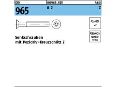 2000 x Senkschrauben DIN 965 M1,6 x 16 -Z Edelstahl A2