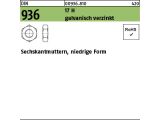 25 x Sechskantmuttern DIN 936 17 H M27 verzinkt