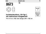 25 x Sechskantmuttern ISO 8673 Kl.10 M24x1,5