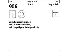 25 x Verschlußschrauben DIN 906 Stahl M26 x 1,5 (blank/schwarz)