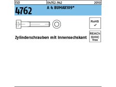 25 x Zylinderschrauben ISO 4762 M12 x 70 Edelstahl A4-BUMAX109
