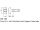 50 x Hammerschrauben DIN 186 mit Mutter 4.6 Form B M6x30 (blank/schwarz)