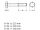 50 x Sechskantschrauben DIN 601 Mu St. M14 x 120 verzinkt