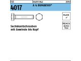 50 x Sechskantschrauben ISO 4017 M10 x 40 Edelstahl...