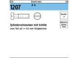 50 x Zylinderschrauben ISO 1207 M10 x 70 Edelstahl A4