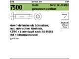 500 x Gewindef. Schr. DIN 7500 gehärtet CE...