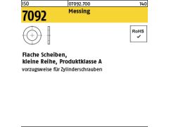 500 x Scheiben ISO 7092 M12 (13x20x2) Messing