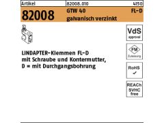 1 Stü LINDAPTER-Kipp-Dübel ART 82024 LINDAPTER GT TC M 10 galv verzinkt Inhalt 
