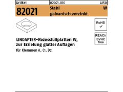 1 x LINDAPTER Stahl W M 12 galv. verzinkt