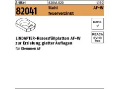 1 x ART 82041 LINDAPTER AFW M 12 Stahl Adapter, tZn VE=S