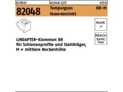 1 x LINDAPTER GT BR 20 mittel feuerverzinkt