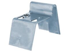 Auflaufstütze, zum Einbetonieren, verzinkt 100mm breit