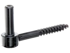 Kloben zum Einschrauben, Schwarz 12 / 105mm