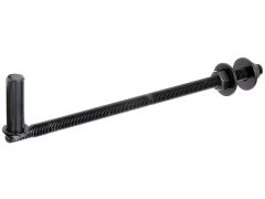 Kloben zum Durchschrauben, Schwarz 16/M12x315