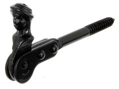 Fensterladen Feststeller, Schäferkopf, Schwarz 10/126,5