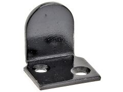 Anschlag/Fensterladen, oben, Schwarz, zum Anschrauben 30 x 28