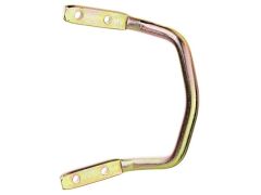 Torgriff, abgewinkelt, blau verzinkt 120x75