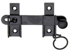 Schlagladen-Überwurf, Schwarz 120x65