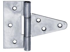 T-Kistenband Dreieck und Lappen 40x90mm Blau verzinkt 79mm