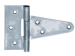 T-Kistenband Dreieck und Lappen 40x90mm Blau verzinkt 102mm