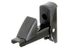 Fensterladen- u.Tür-Feststeller, ALU, Schwarz 15-50