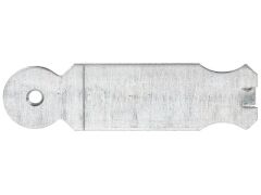 Mauerkralle, abgerundet, verzinkt - 110x30mm