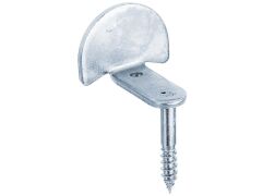 Anschlag für Fensterladen, abgewinkelt, verzinkt zum Einschrauben 26