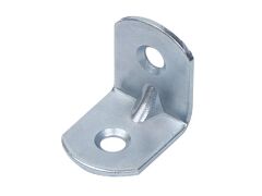 Stuhlwinkel, Sicke, abgerundete Enden, blau verzinkt, 20x20x16