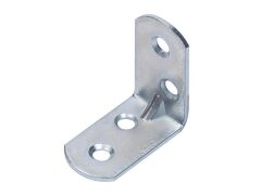 Stuhlwinkel, Sicke, abgerundete Enden, blau verzinkt, 30x30x16