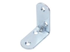 Stuhlwinkel, Sicke, abgerundete Enden, blau verzinkt, 40x40x19