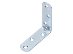 Stuhlwinkel, Sicke, abgerundete Enden, blau verzinkt, 60x60x19