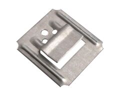 250 x Profilbrettkralle, stumpf, blau verzinkt, 4x2mm