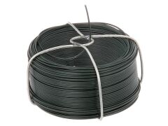 Drahtspule/Bindedraht, Grün, Stärke 1,2mm / 50m