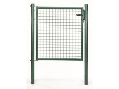 Wellengitter Einzeltor verzinkt Grün RAL6005 - 1000x1000mm