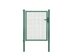 Wellengitter Einzeltor verzinkt Grün RAL6005 - 1000x1250mm