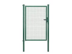 Wellengitter Einzeltor verzinkt Grün RAL6005 - 1000x1500mm