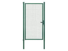 Wellengitter Einzeltor verzinkt Grün RAL6005 - 1020x2000mm