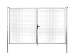 Wellengitter Doppelltor Feuerverzinkt - 3044 x 2000mm