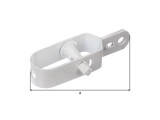 Drahtspanner, verzinkt. weiß, Größe 2/100mm