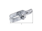 Drahtspanner, feuerverzinkt, Größe 2/100mm