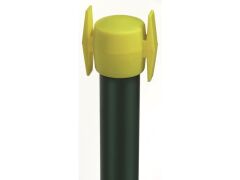 Wäschepfahl m.Kreuzkopf,zinkph,grün2000