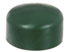 Pfostenkappe für runde Metallpfosten, Grün 60mm (VE10)