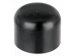 Pfostenkappe für runde 34mm Pfosten - Schwarz