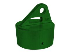 Strebenkappe aus Alu für Ø 60 mm Pfosten - Grün