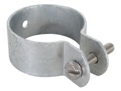 Schelle - für Strebe/Spannbrücken, Feuerverzinkt - 42mm