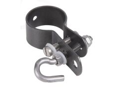 Schelle für Geflechtspannstäbe, Anthrazit-Metallic - 48mm