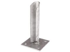 Pfostenträger zum aufschrauben für 38mm Pfosten, Feuerverzinkt