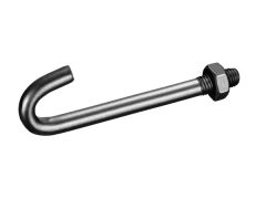 Hakenschraube für Ø60/60x40 mm Zaunpfosten - Feuerverzinkt