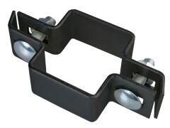 Mittelschelle für Vierkantpfosten 40x40 mm - Anthrazit