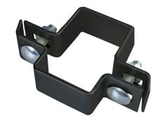 Mittelschelle für Vierkantpfosten 60x40 mm - Anthrazit